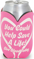Koozies: Heart Shape Can Coolies
